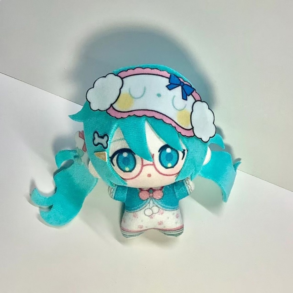 Hatsune Miku 10cm Cotton Doll 2D Nunu Print Body Hatsune Miku Plush Toy Girl's Gift