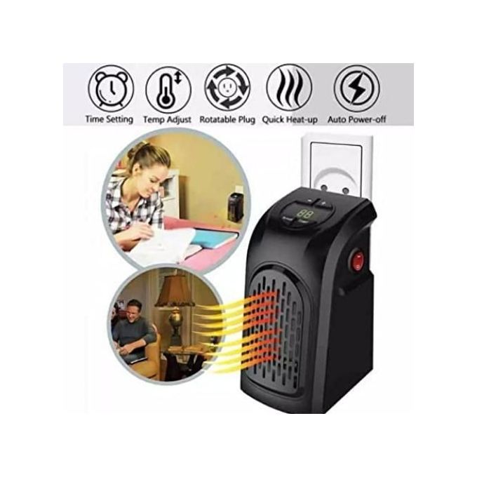 Penghangat Ruangan Portable / Heater Blower Mini Handy Heater Penghangat Ruangan Super Heater Digita