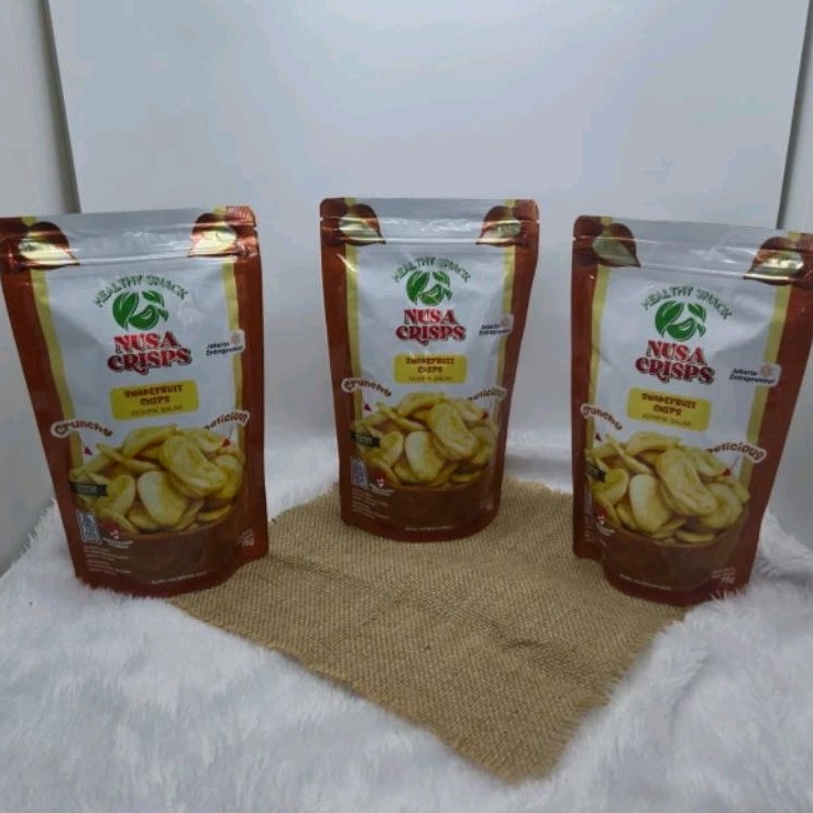 CAMILAN KERIPIK BUAH KERING SALAK | CAMILAN SEHAT TANPA PENGAWET MANIS ALAMI