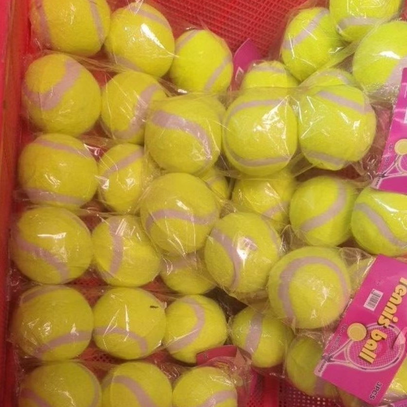 1 PAK ISI 3 PCS BOLA KASTI dan tenis lapangan warna warni Original SNI murah berkualitas harga grosi