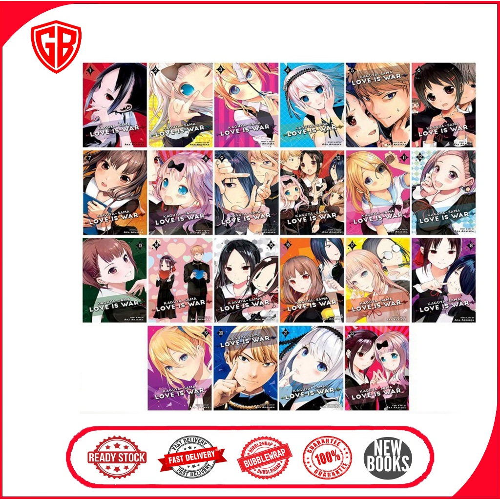 Kaguya-sama: Love Is War (manga), Vol. 1-28