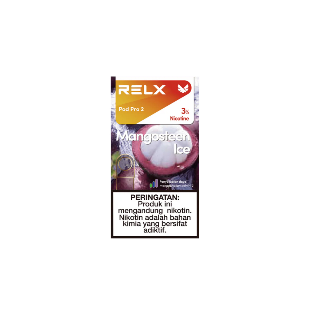 RELX Pod Pro 2 Mangosteen Ice Catridge Authentic By Relx