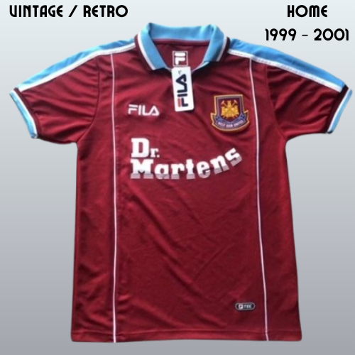 Jersey west ham home 1999 2001