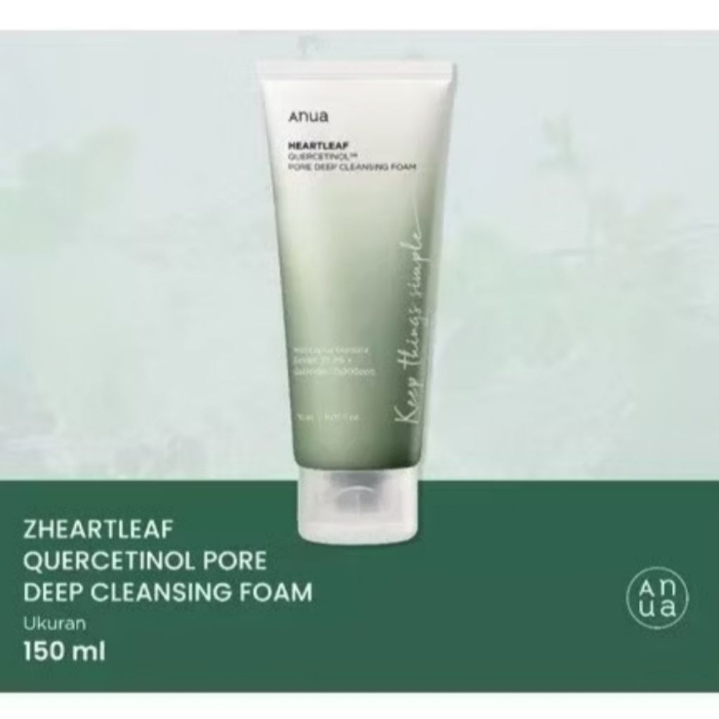 Anua Heartleaf Quercetinol Pore Deep Cleansing Foam