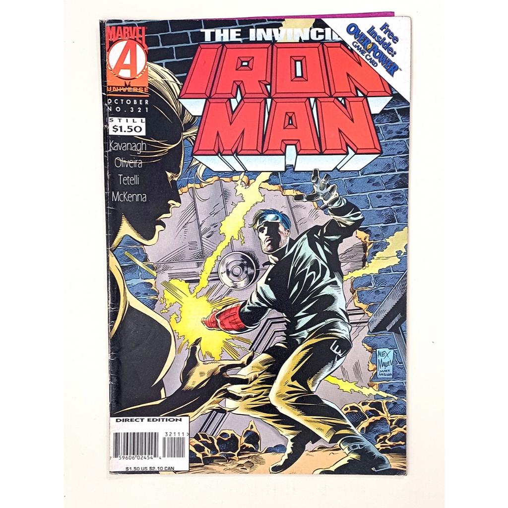 The Invincible Iron Man #321 (1995) — Marvel Comics — Original Used Comic