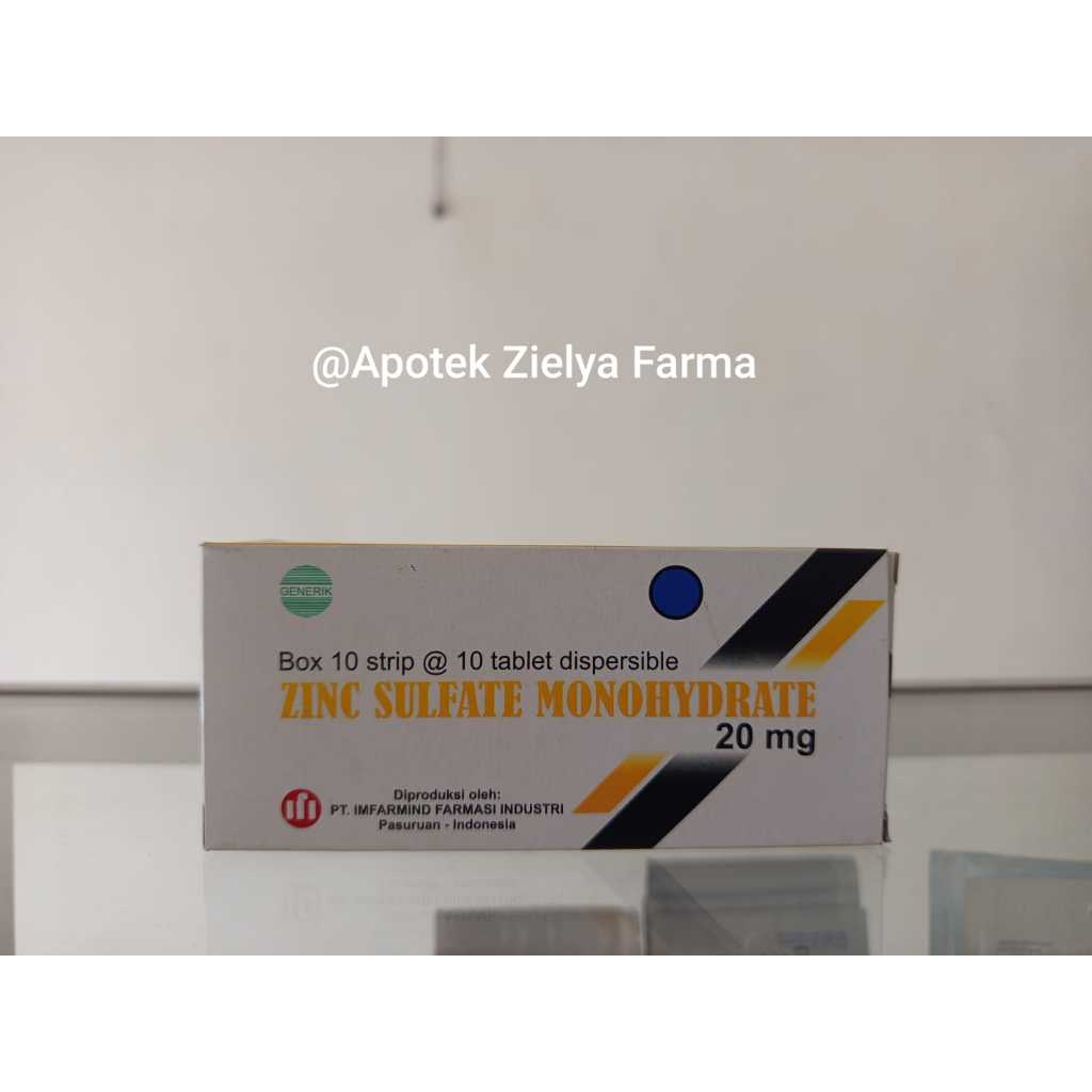 Zinc Sulfate Monohydrate 20mg