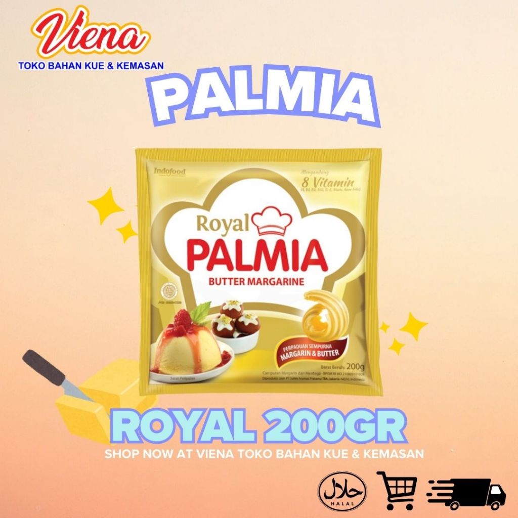 Royal Palmia Margarin / Palmia Royal Sachet 200gr