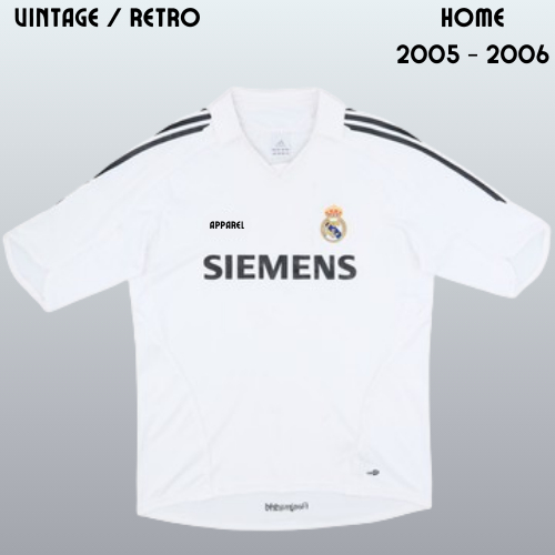 Jersey madrid home 2005 2006