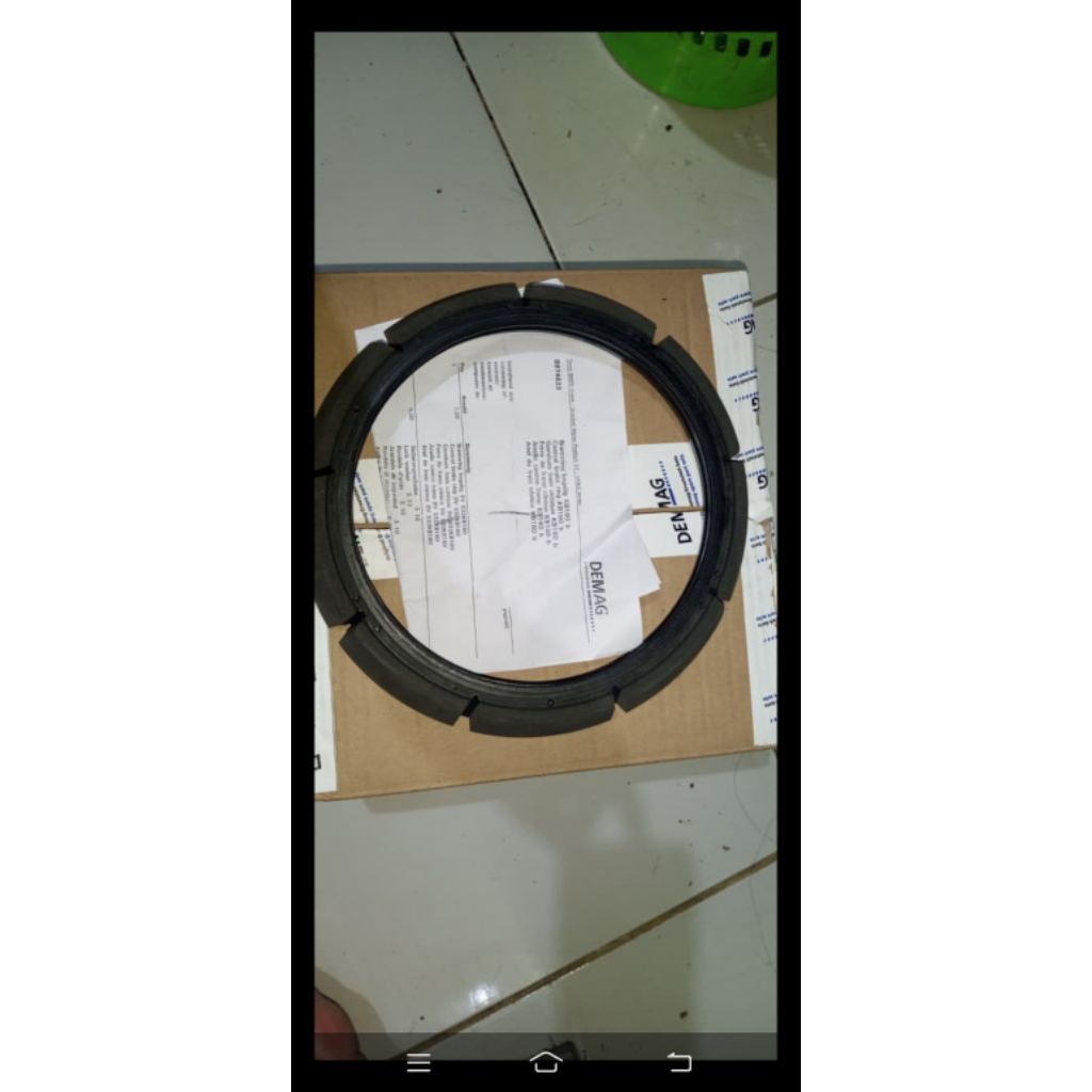 KAMPAS BRAKE DEMAG KBH 160 B MOTOR HOIST CRANE DEMAG GERMANY ORIGINAL PRODUK