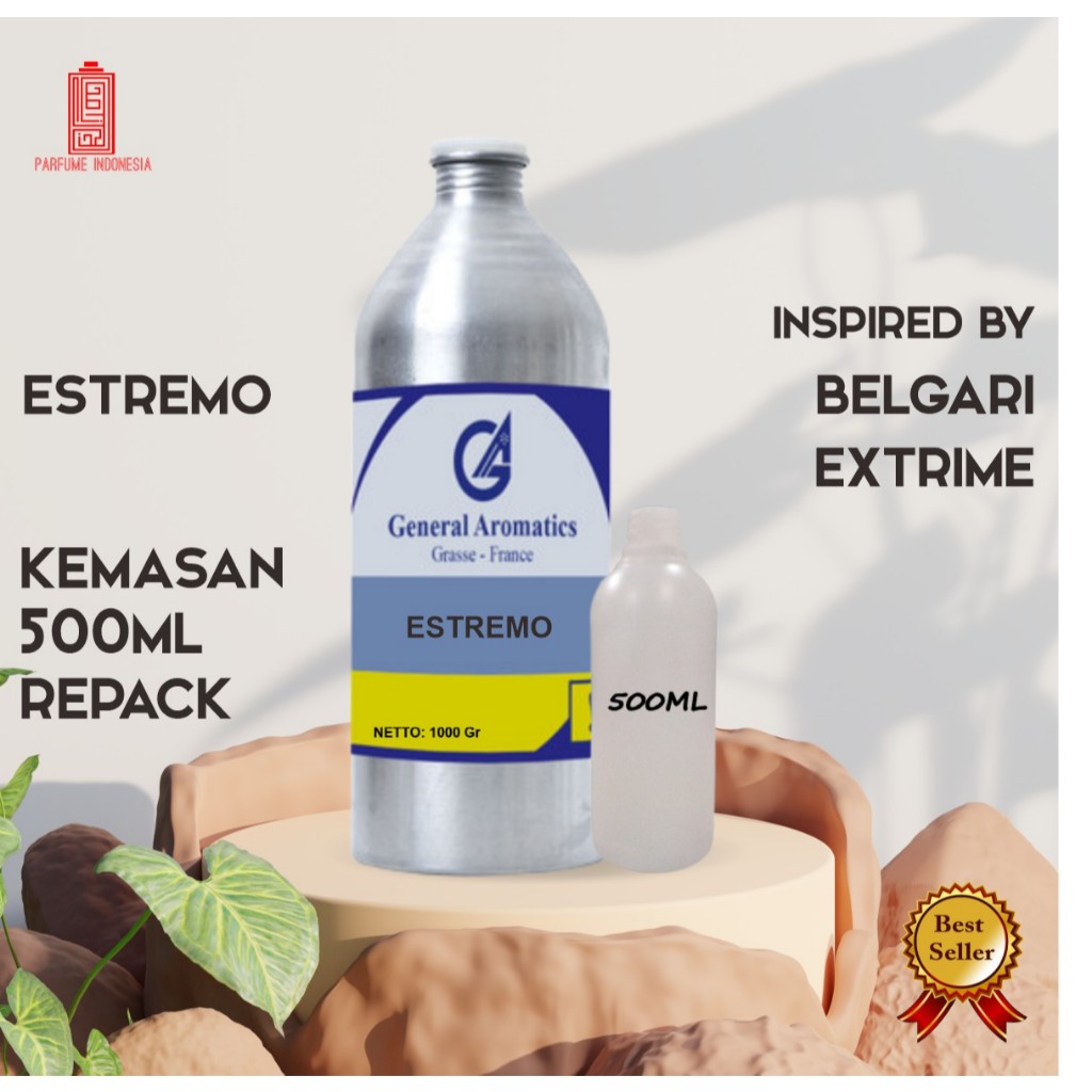 bibit parfum murni ESTREMO GENERAL AROMATICS 500ML