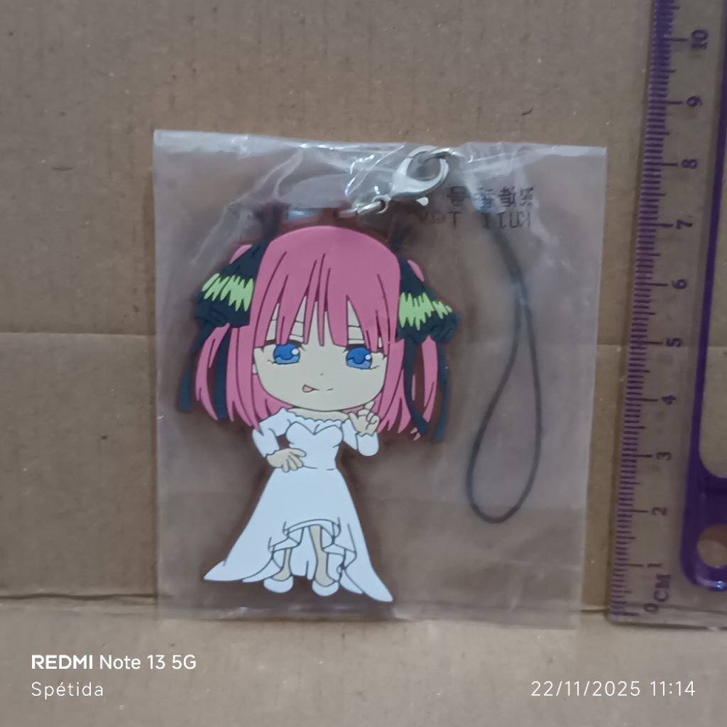 Rubber Strap Gotoubun no Hanayome - Nakano Nino Ichiban Kuji Movie: The Quintessential Quintuplets: 