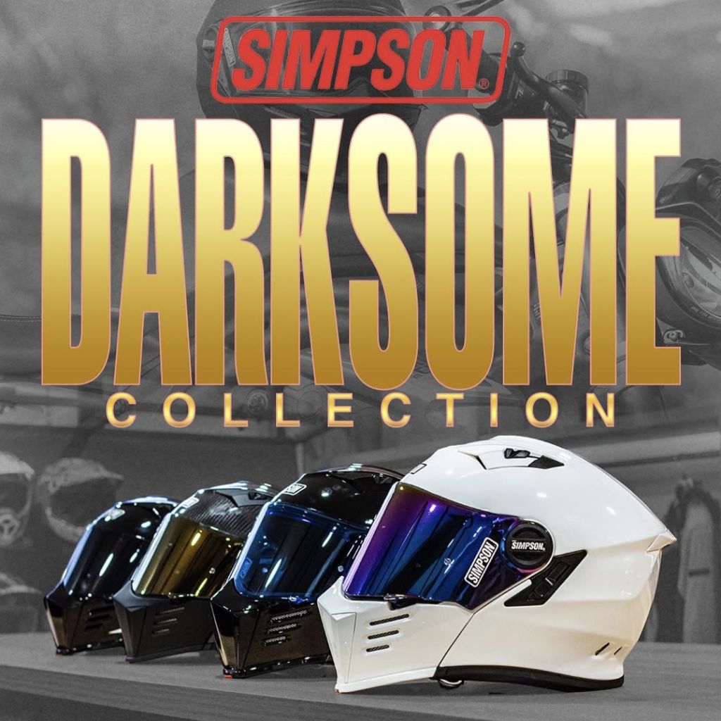 Helm SIMPSON Darksome Modular Flip Up