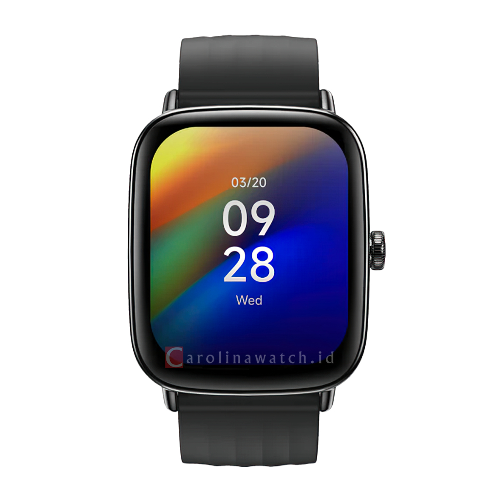 Jam Tangan Unisex IGEAR IGRA01 Raze Smart Watch Dial Black Silicone Strap