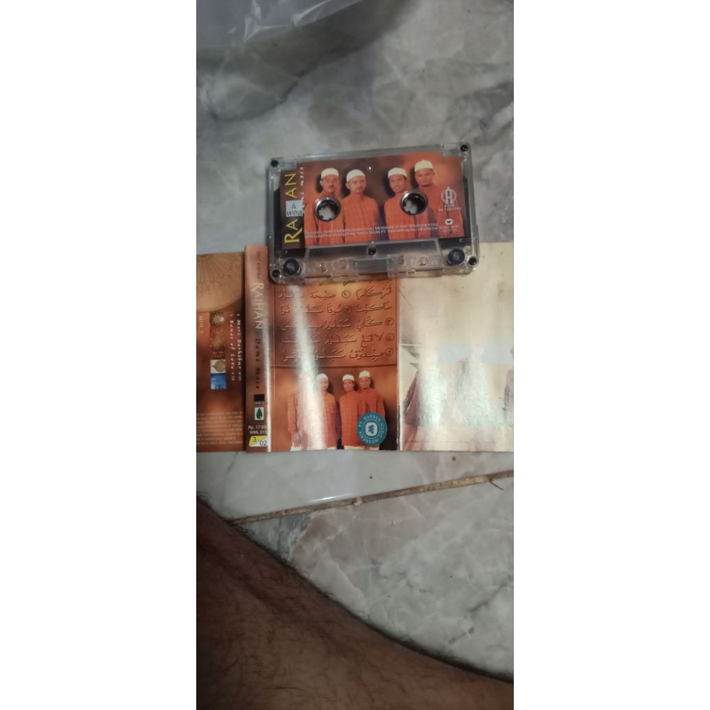kaset tape pita original raihan demi masa