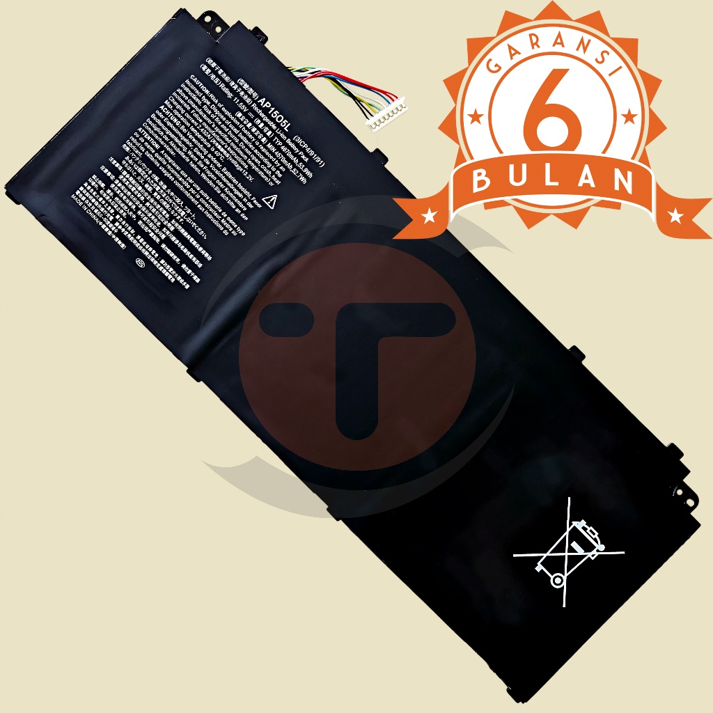 Baterai Acer Aspire S13 S5-371 S5-371T S5-371-52JR Spin 5 SP513 SP513-52N Spin 5 Pro SP513-52NP Acer