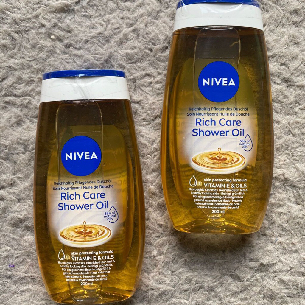 Nivea Rich Care Shower Oil 200ml