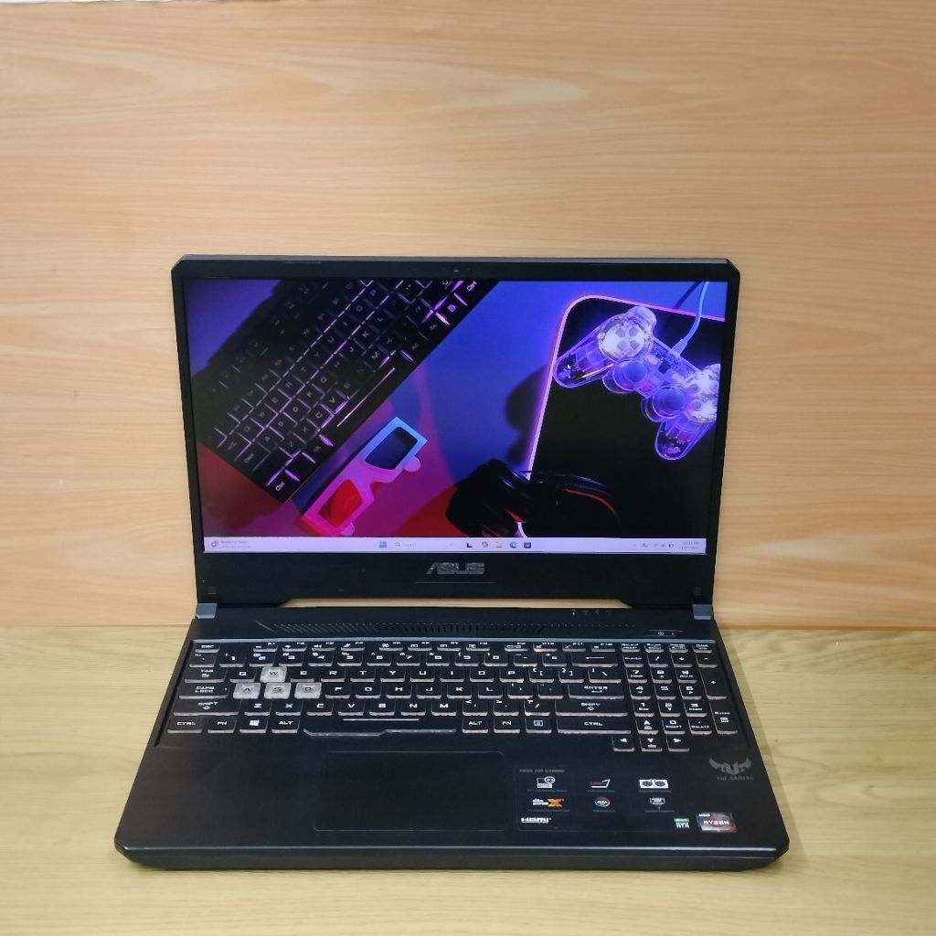 laptop gaming asus tuf Fx505Dv ryzen 7-3750H nvidia rtx 2060(6gb) ram 16gb/ssd 512gb fhd ips 120Hz R