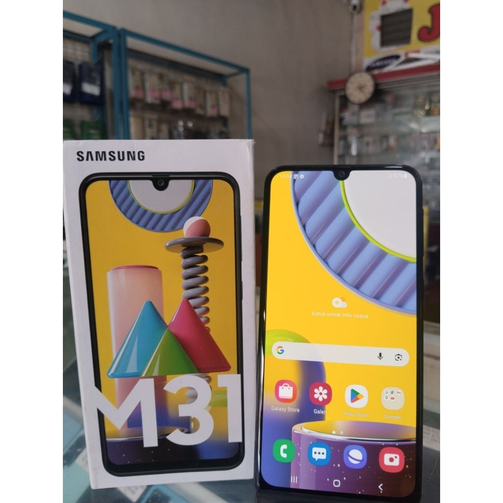 HP SECOND MURAH BERGARANSI SAMSUNG M31 RAM 6/128