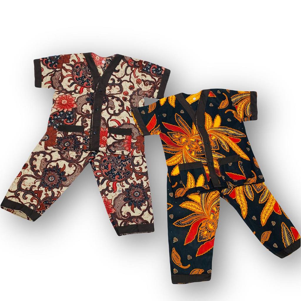 Benang Raja Piyama Anak Batik Size L ( 2-3 tahun )