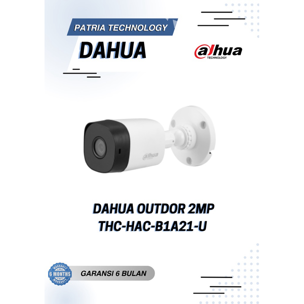 DAHUA THC-HAC-B1A21-U 2MP Outdoor Camera Analog - Dahua