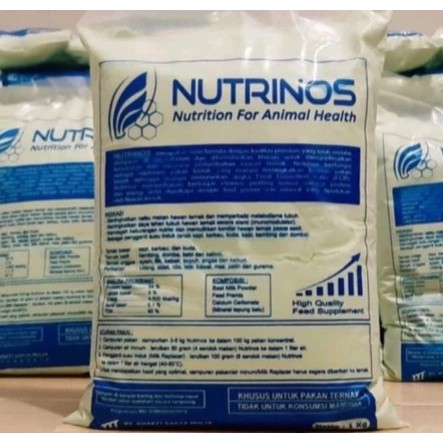 Nutrinos 1kg susu pengganti hewan ternak