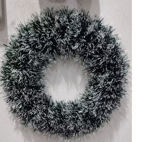 HIASAN Natal di Pintu bahan kokoh Lingkaran Salju /Dekorasi Natal untuk Pintu Merry Christmas