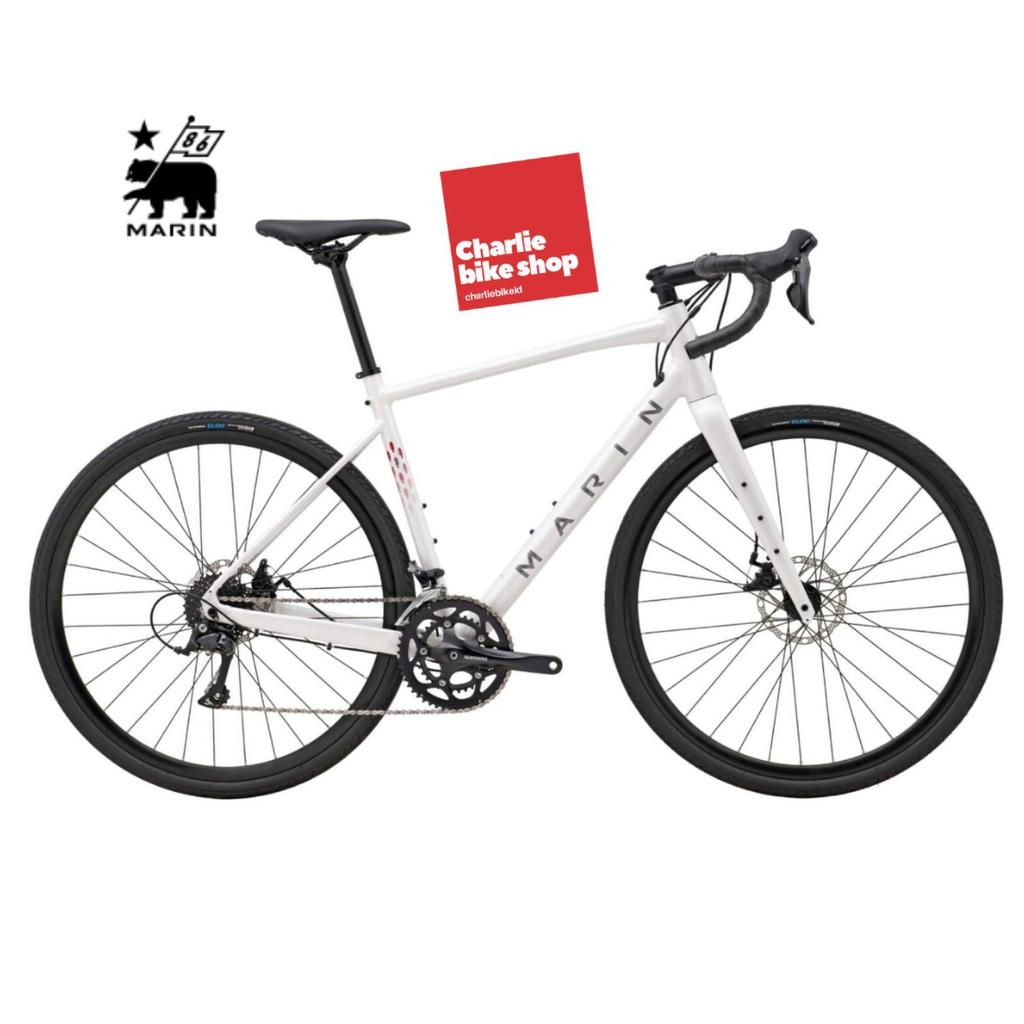 Fullbike Gravel Bike MARIN Gestalt 1 MY24 Aluminium 700c White