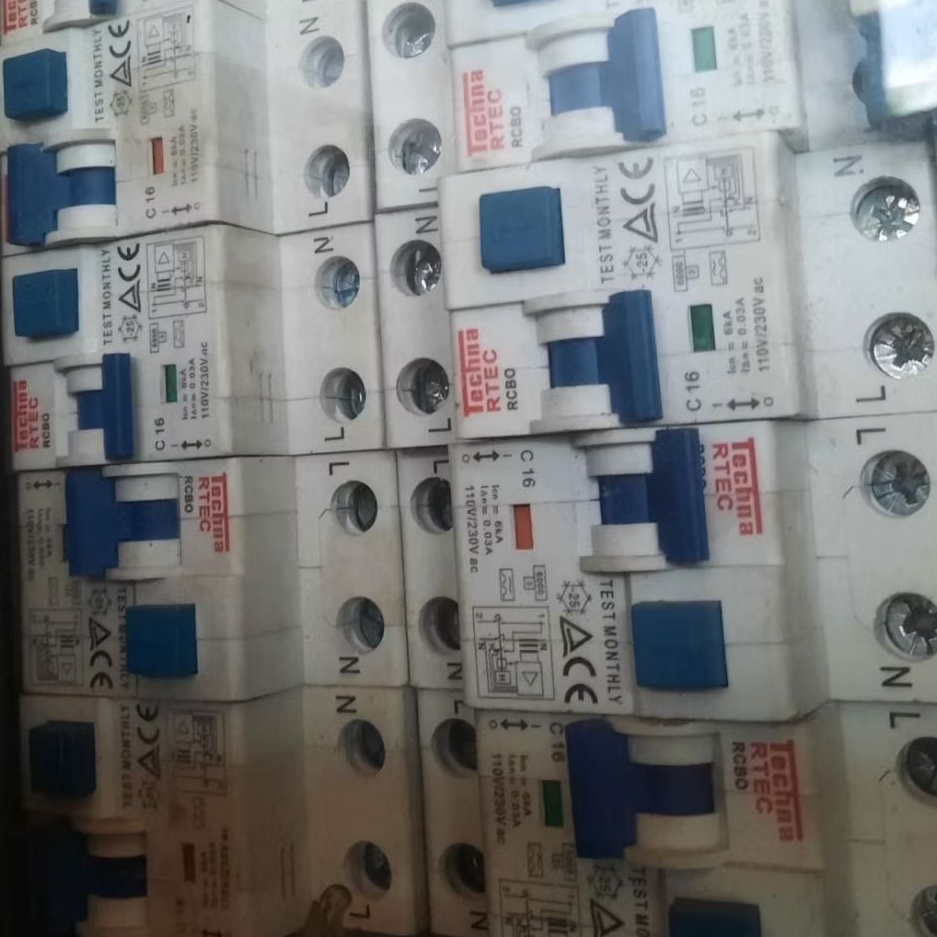 elcb rcbo rccb 1p+N 16a 6kA 1p 16a rcbo