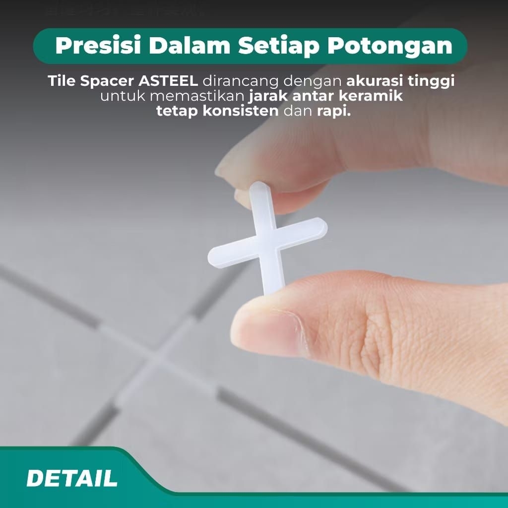 Tile Spacer Asteel alat Perata keramik