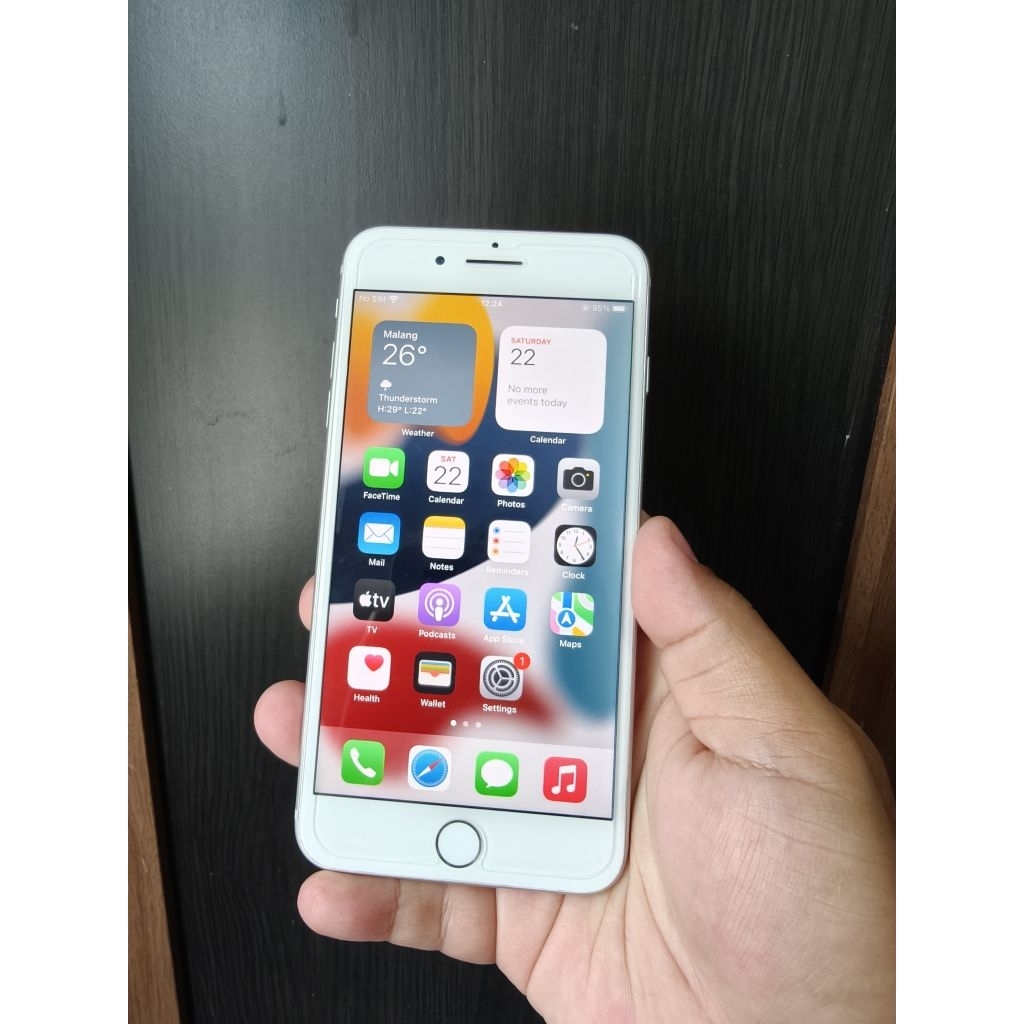 Apple Iphone 7 Plus 128GB Silver Resmi