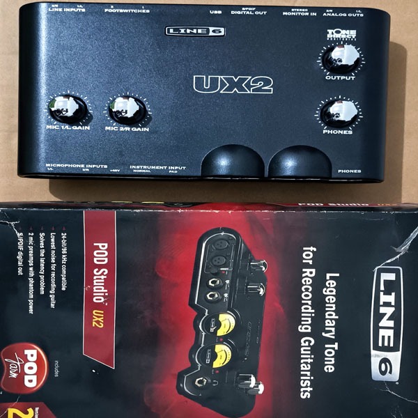 Soundcard Line 6 UX2 Studio POD Audio Line 6