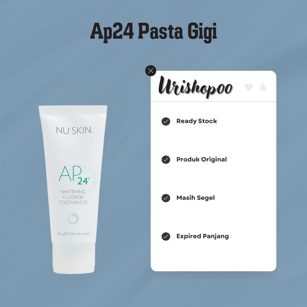 Pasta Gigi AP)24 Whitening Fluoride Toothpaste ED 2027