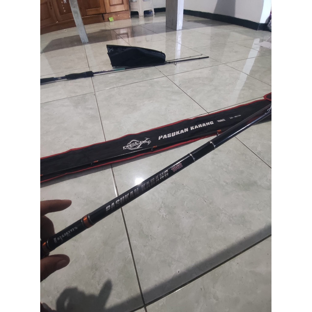 Joran Shore Jigging Relix Nusantara Pasukan Karang 1062 10-30lb 20-40lb (Bekas)