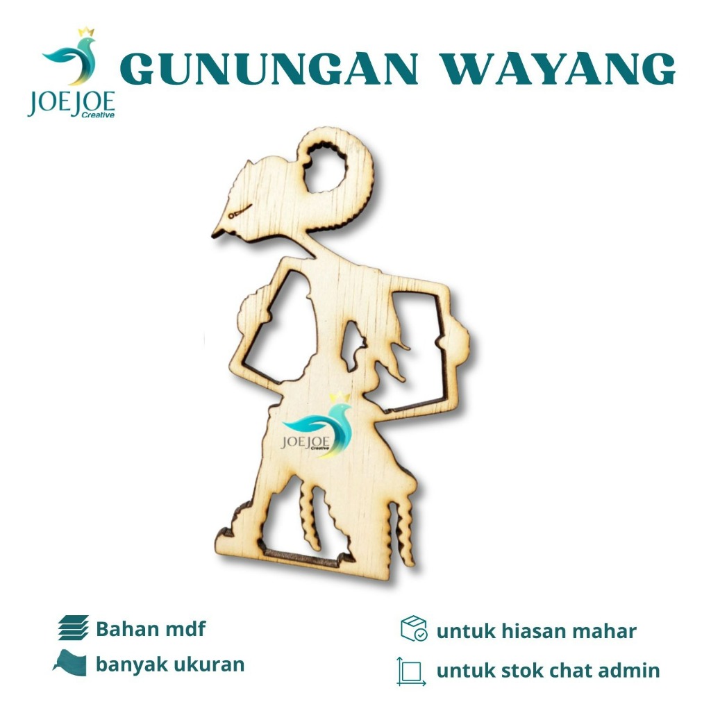 MDF gunungan wayang | Bahan mahar gunungan mahar