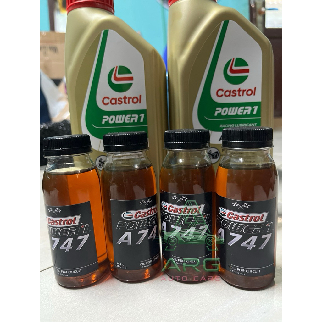 OLI CASTROL A747 ASLI OLI SAMPING CASTROL A747 TESTER 100ML