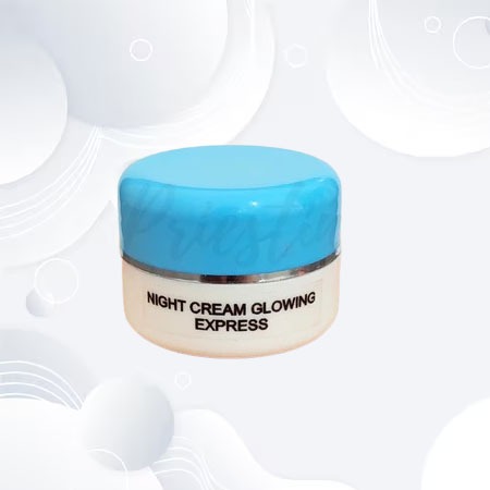 Glowing Express Night Cream Original | Krim Malam Glowing Express Perawatan Wajah