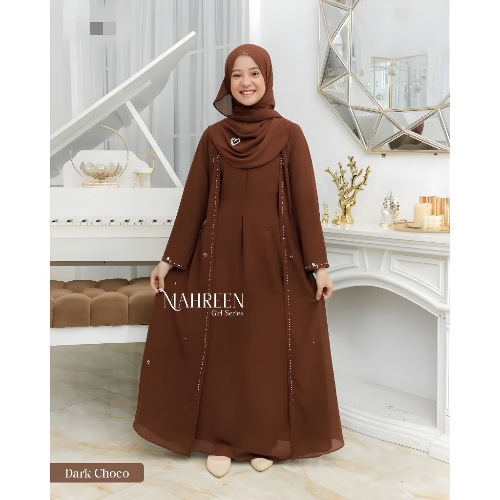 Mahren Abaya Gamis Syari Anak Remaja Abaya Yurika Kids Gamis Anak Perempuan Remaja Tanggung Muslimah