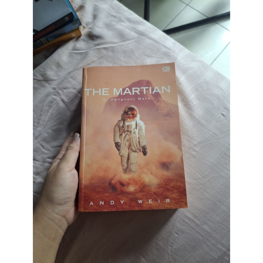 Buku Novel The Martian - Andy Weir Terjemahan Indonesia Preloved ORIGINAL