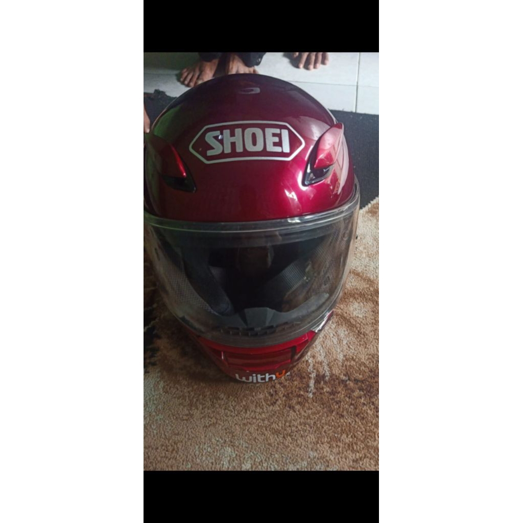 Shoei XR 1100 Moonlight red