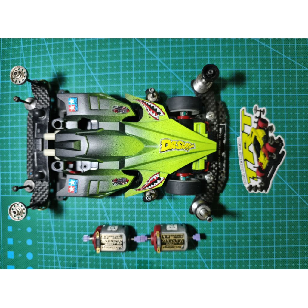 Tamiya Side Damper MS chassis bumperless second bekas