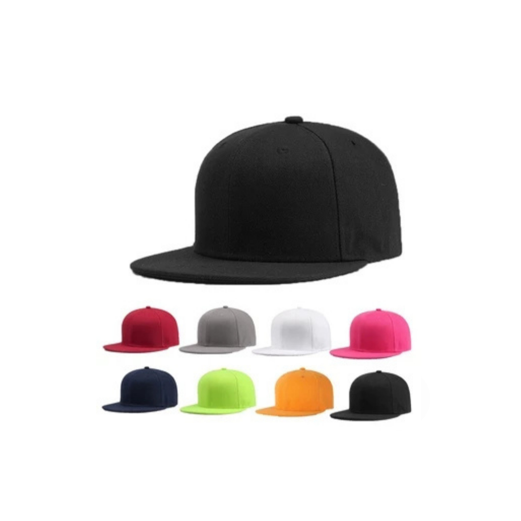 Modern & Kekinian Topi Snapback Polos Snapback Hat Snap back Pria Wanita Unisex