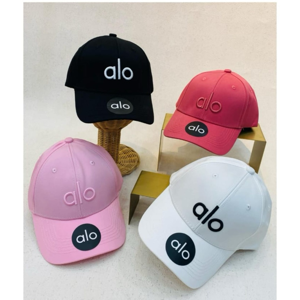 Topi baseball katun tebal bordir logo depan