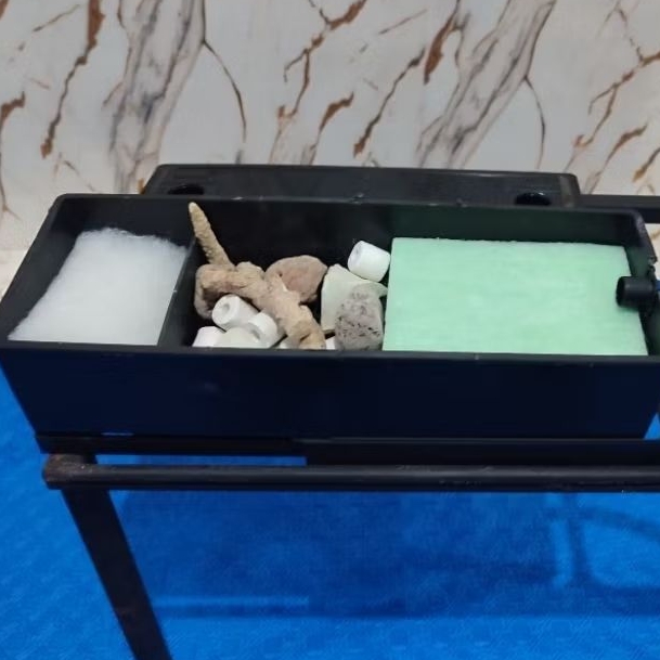 Filter Aquarium Besar  Lengkap Dengan Isi media filter