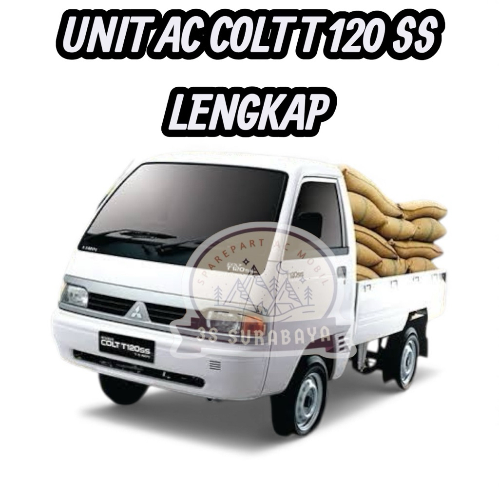 Unit Ac COLT T 120 SS Mitsubishi COT T120SS Ac mobil Lengkap Pickup Tinggal Pasang Paket komplit (Ba
