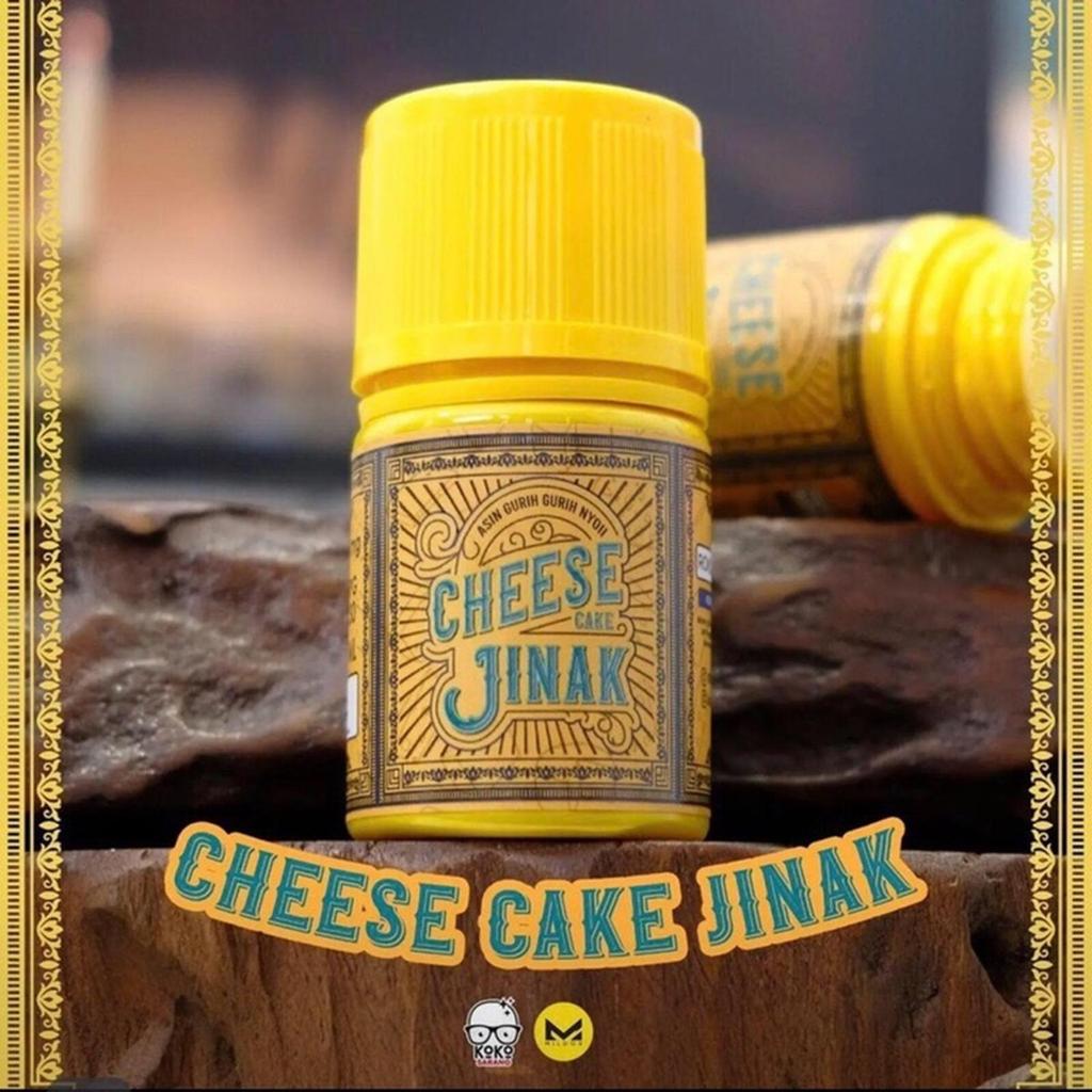 Cheese Cake Jinak 3mg 6mg 9mg 60ml Keju Cakes Koko Sarang Mildos Liquid Vape
