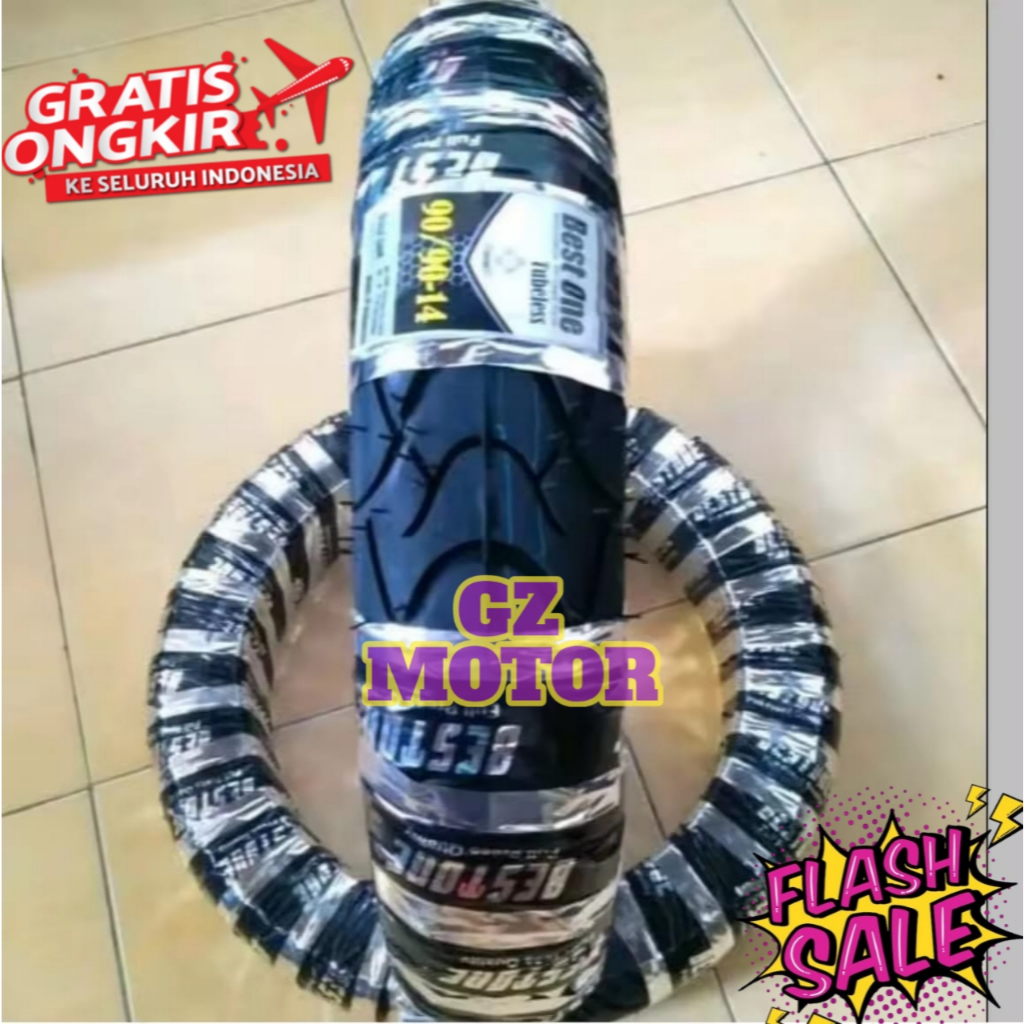 Termurah Ban Tubless 80/90 & 90/90 Ring 14 Matic