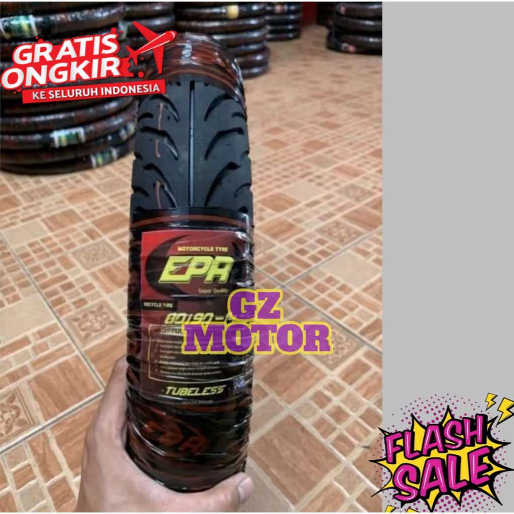 Ban Tubless & Tubetype Motor Matic Ring 14 80/90 90/90 || Ban Matic Beat Vario Mio Ring 14 EPR