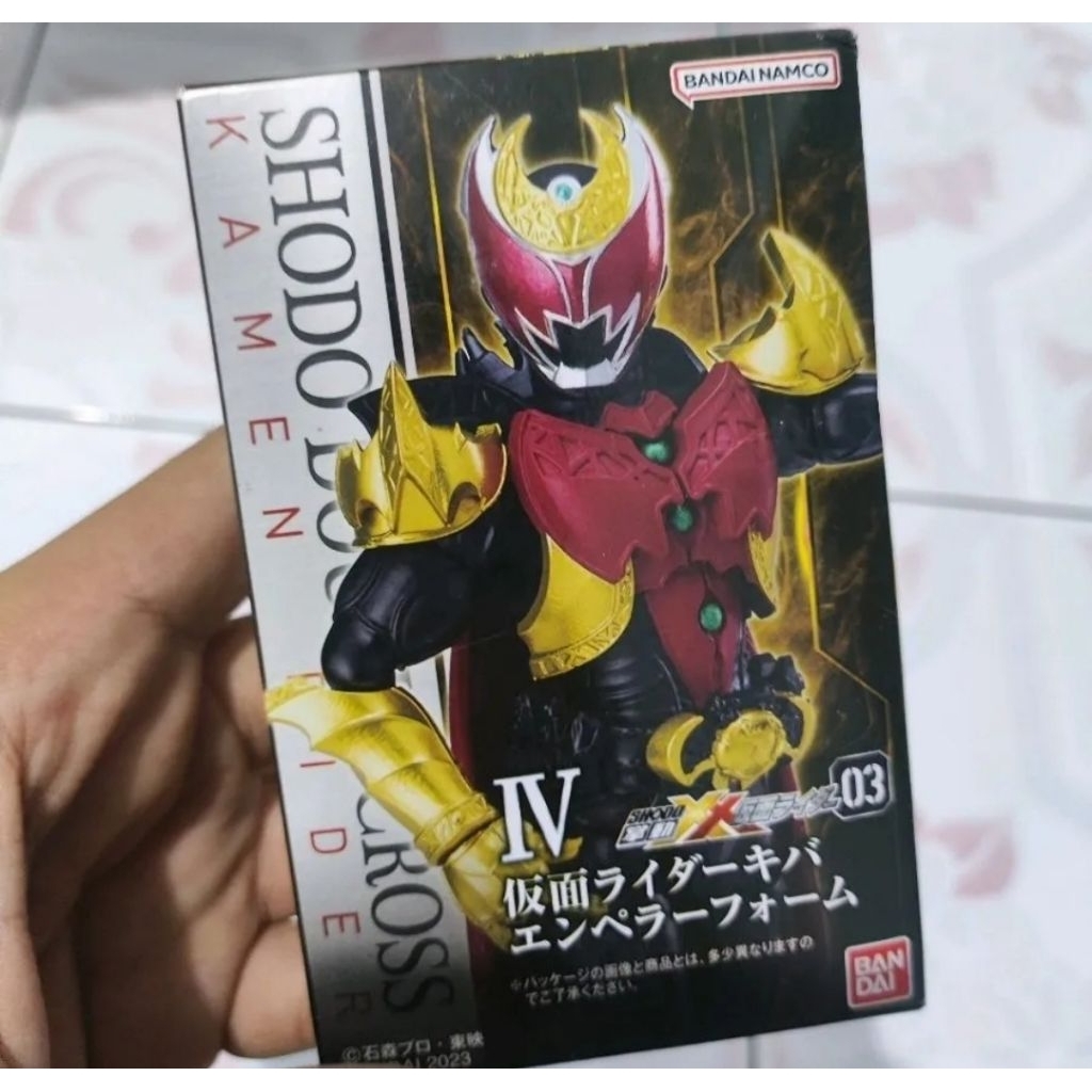 Shodo xx kamen rider kiva emperor form kivaa double cross sho do sodo so bandai ori