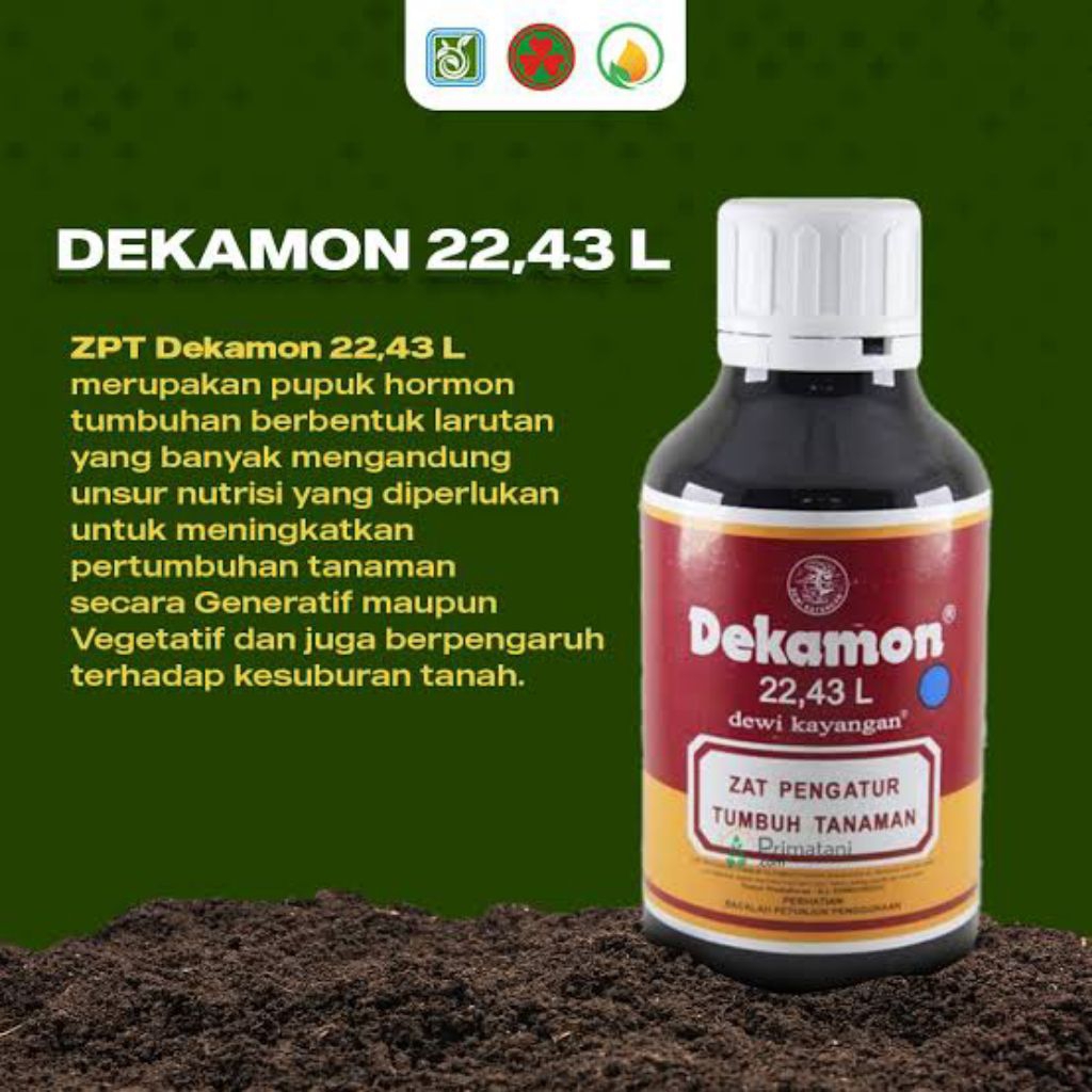 ZPT nutrisi tanaman dekamon