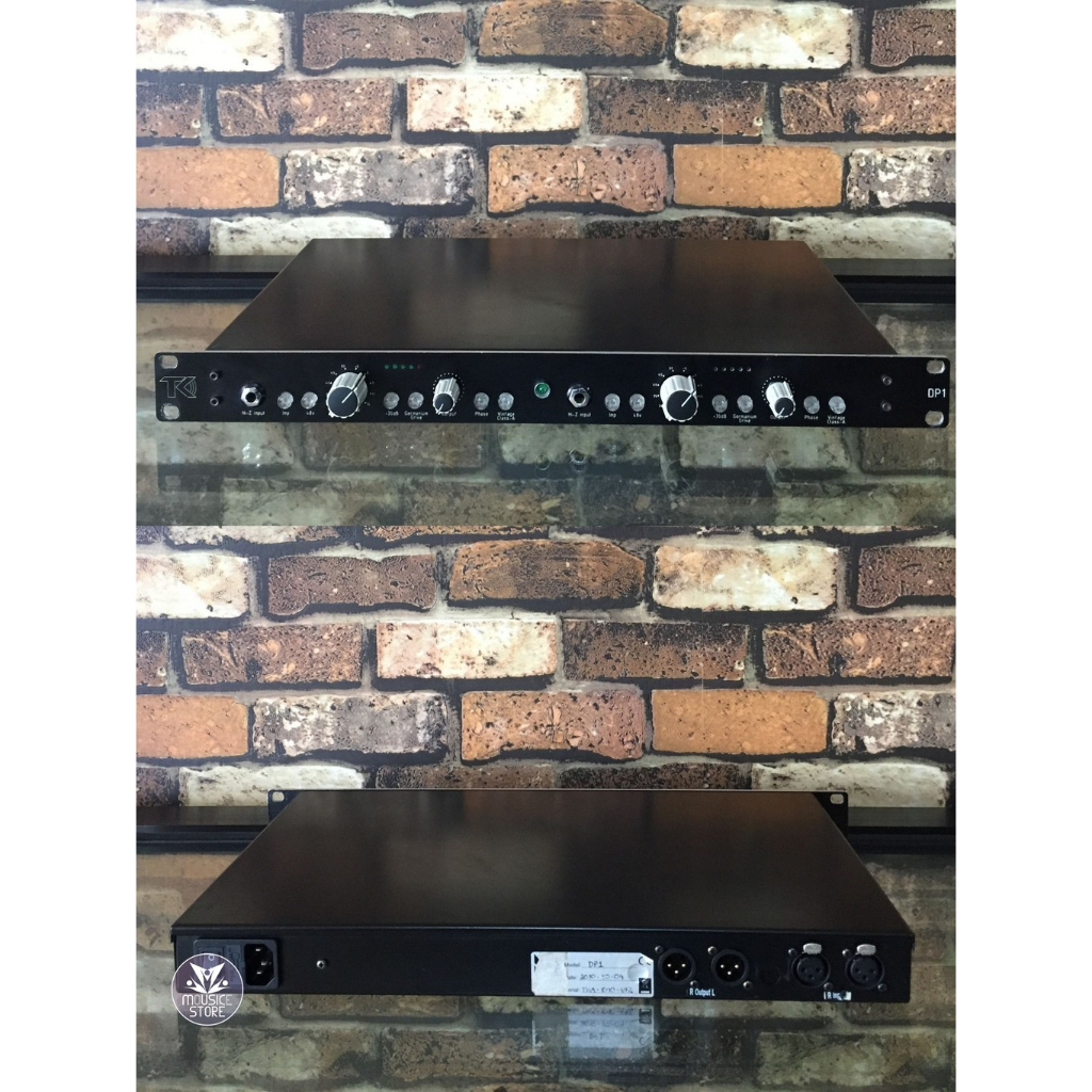 TK AUDIO DP1  2- CHANNEL MICROPHONE PREAMP